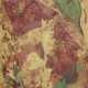 Falling Leaves<br>Collagraph<br> 24” x 18”