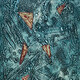 Fragments<br>Sewn Work<br>Collagraph with sewn pieces<br>24” x 12”